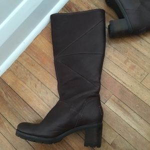 Ugg Leather Heeled Boots